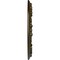 Ekena Millwork Ribbon with Bow Ceiling Medallion (Canopies up to 7 1/2"), 12 1/4"OD x 7 1/2"ID x 7/8"P, Green Gold CM12RIGGS - alternate 2